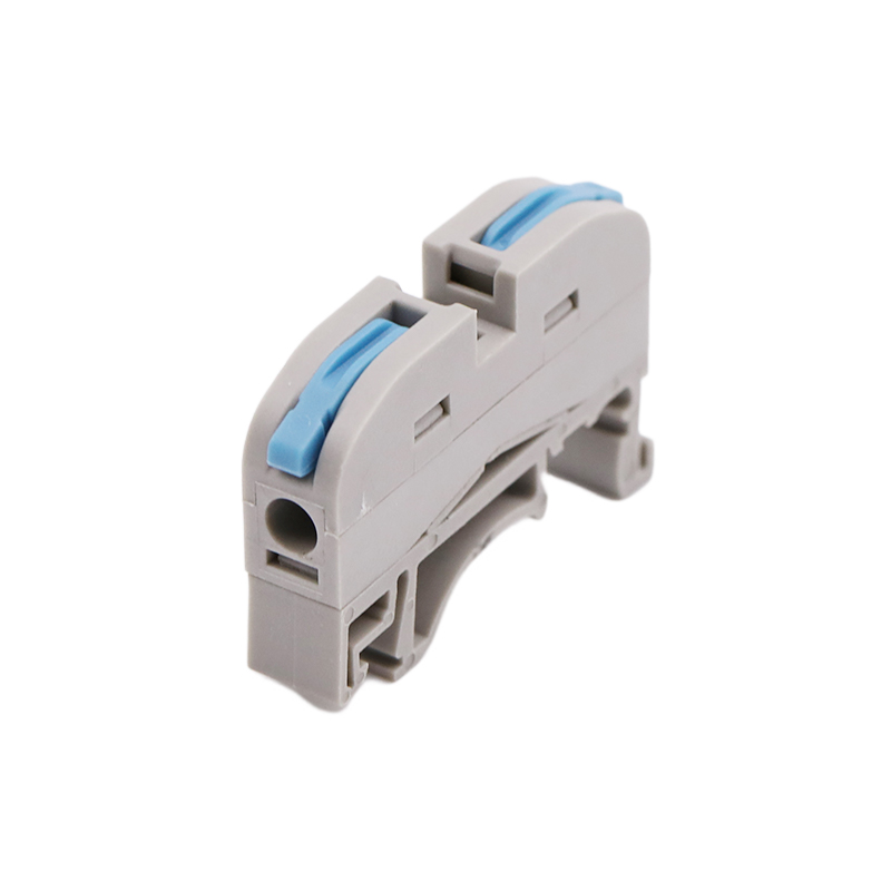 1 In 1 Pole Blue 32A DIN Rail Terminal Quick Connector