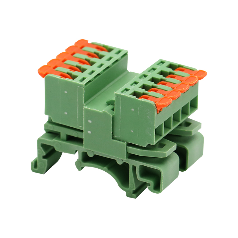 Bloc Críochfort PCB Din Rail